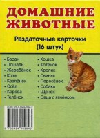 Раздаточные карточки "Домашние животные" - fgospostavki.ru - Петропавловск-Камчатский