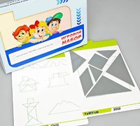 Игровой набор "Танграм" (с комплектом карточек) - fgospostavki.ru - Петропавловск-Камчатский