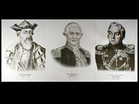 Портреты путешественников (25 штук, формат А3) - fgospostavki.ru - Петропавловск-Камчатский