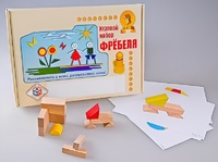 Игровой набор Фребеля "Конструктор деревянный без соединений-1" (Серия "Эксперимент") - fgospostavki.ru - Петропавловск-Камчатский
