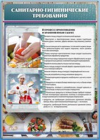 Стенд "Санитарно-гигиенические требования" - fgospostavki.ru - Петропавловск-Камчатский