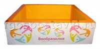 Бассейн "Вообразилия" квадратный с шелкографией - fgospostavki.ru - Петропавловск-Камчатский