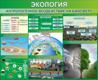 Стенд "Экология. Антропогенное воздействие на биосферу" - fgospostavki.ru - Петропавловск-Камчатский