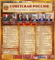 Стенд "Советская Россия" - fgospostavki.ru - Петропавловск-Камчатский