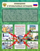 Стенд "Оповещения в чрезвычайных ситуациях" - fgospostavki.ru - Петропавловск-Камчатский