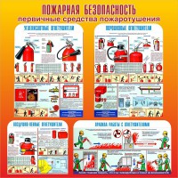 Стенд "Пожарная безопасность" Вариант 2 - fgospostavki.ru - Петропавловск-Камчатский