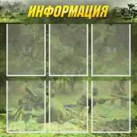 Стенд "Информация" Вариант 5 - fgospostavki.ru - Петропавловск-Камчатский