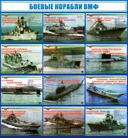 Стенд "Боевые корабли ВМФ" - fgospostavki.ru - Петропавловск-Камчатский