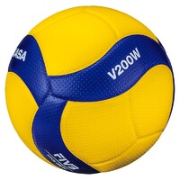 Мяч волейбольный Mikasa V200W (размер 5, синтетическая кожа, профессиональный) - fgospostavki.ru - Петропавловск-Камчатский