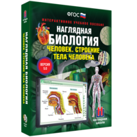 Наглядная биология. 8 - 9 классы. Человек. Строение тела человека - fgospostavki.ru - Петропавловск-Камчатский