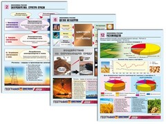 Комплект таблиц по географии "Экономика России" раздаточные (цветные, ламинированные, А4, 16 штук) - fgospostavki.ru - Петропавловск-Камчатский