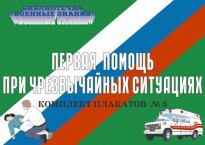 Комплект плакатов "Первая помощь при чрезвычайных ситуациях" - fgospostavki.ru - Петропавловск-Камчатский