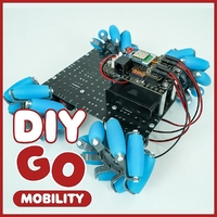 Robo kit DIYGO Мобильный робот с колесами всенаправленного движения - fgospostavki.ru - Петропавловск-Камчатский