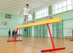 Бревно гимнастическое напольное постоянной высоты (700 мм) (5 м) - fgospostavki.ru - Петропавловск-Камчатский