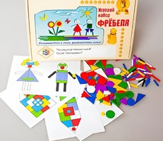 Игровой набор Фребеля "Конструктор плоскостной-4" (Серия "Эксперимент") - fgospostavki.ru - Петропавловск-Камчатский