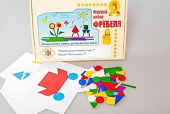 Игровой набор Фребеля "Конструктор плоскостной-1" (Серия "Эксперимент") - fgospostavki.ru - Петропавловск-Камчатский