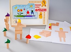 Игровой набор Фребеля "Конструктор деревянный без соединений-3" (Серия "Эксперимент") - fgospostavki.ru - Петропавловск-Камчатский