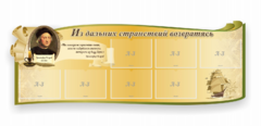 Стенд резной "Из дальних странствий возвратясь" - fgospostavki.ru - Петропавловск-Камчатский