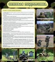 Стенд "Огневая подготовка" Вариант 2 - fgospostavki.ru - Петропавловск-Камчатский