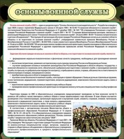 Стенд "Основы военной службы" - fgospostavki.ru - Петропавловск-Камчатский