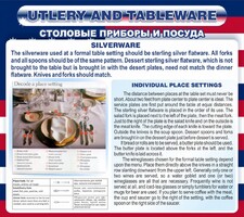 Стенд "Столовые приборы и посуда" - fgospostavki.ru - Петропавловск-Камчатский