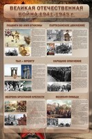 Стенд "Великая отечественная война (события)" - fgospostavki.ru - Петропавловск-Камчатский