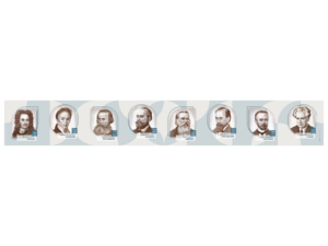 Стенд-лента "Выдающиеся ученые-историки" - fgospostavki.ru - Петропавловск-Камчатский
