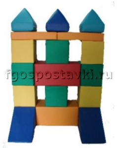 Мягкий модуль-конструктор "Башня" (17 элементов) - fgospostavki.ru - Петропавловск-Камчатский