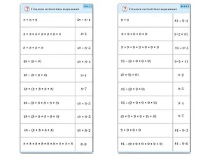 Комплект карточек (10) "Обучающий калейдоскоп. Умножение на 7, 8 и 9" - fgospostavki.ru - Петропавловск-Камчатский