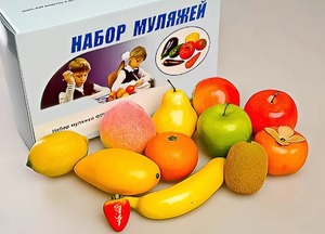 Набор муляжей фруктов - fgospostavki.ru - Петропавловск-Камчатский