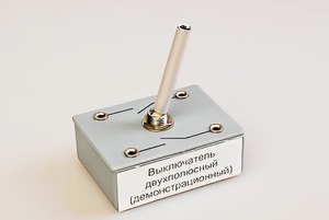 Выключатель двухполюсный (демонстрационный) - fgospostavki.ru - Петропавловск-Камчатский