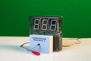 Датчик влажности воздуха с независимой индикацией (гигрометр демонстрационный) - fgospostavki.ru - Петропавловск-Камчатский