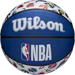 Мяч баскетбольный Wilson NBA All Team (размер 7, резина, тренировочный) - fgospostavki.ru - Петропавловск-Камчатский