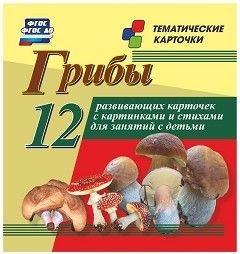 Тематические карточки "Грибы" - fgospostavki.ru - Петропавловск-Камчатский