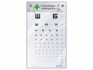Интерактивный стенд "Таблица Сивцева" - fgospostavki.ru - Петропавловск-Камчатский