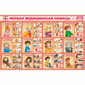 Стенд "Первая помощь" - fgospostavki.ru - Петропавловск-Камчатский
