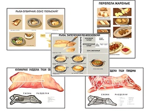 Плакаты ПРОФТЕХ "Кулинарные рецепты" (17 пл, винил, 70х100) - fgospostavki.ru - Петропавловск-Камчатский
