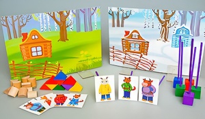 Игровой набор Фребеля "Заюшкина избушка" (серия "Сказочный мир". Выпуск 1) - fgospostavki.ru - Петропавловск-Камчатский
