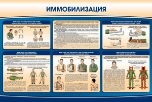 Стенд "Иммобилизация" - fgospostavki.ru - Петропавловск-Камчатский