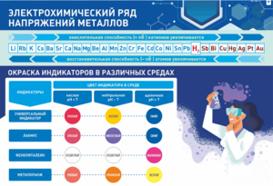 Стенд "Электрохимический ряд и окраска индикаторов в различных средах" - fgospostavki.ru - Петропавловск-Камчатский
