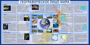 Стенд "Географическое лицо мира" - fgospostavki.ru - Петропавловск-Камчатский