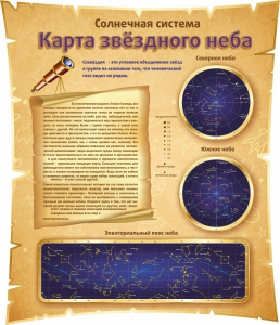 Стенд "Карта звездного неба" - fgospostavki.ru - Петропавловск-Камчатский