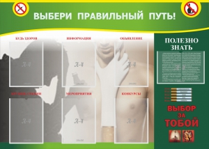 Стенд "Выбери правильный путь!" - fgospostavki.ru - Петропавловск-Камчатский