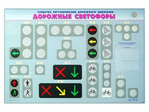 Базовый комплект светового оборудования "Дорожные светофоры" с сенсорным беспроводным пультом дистанционного управления - fgospostavki.ru - Петропавловск-Камчатский
