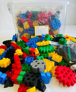 Конструктор Шестеренки (STEM Junior) 300 деталей  - fgospostavki.ru - Петропавловск-Камчатский