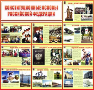 Стенд "Конституционные основы РФ" - fgospostavki.ru - Петропавловск-Камчатский