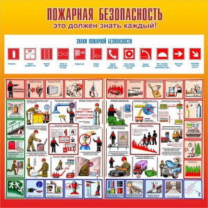 Стенд "Пожарная безопасность" Вариант 3 - fgospostavki.ru - Петропавловск-Камчатский