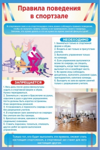 Стенд "Правила поведения в спортзале №1" - fgospostavki.ru - Петропавловск-Камчатский
