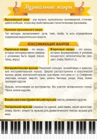 Стенд "Музыкальные жанры" - fgospostavki.ru - Петропавловск-Камчатский