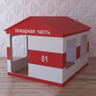 Детский игровой домик «Пожарная служба» - fgospostavki.ru - Петропавловск-Камчатский